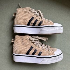 Suede Hightop platform Adidas